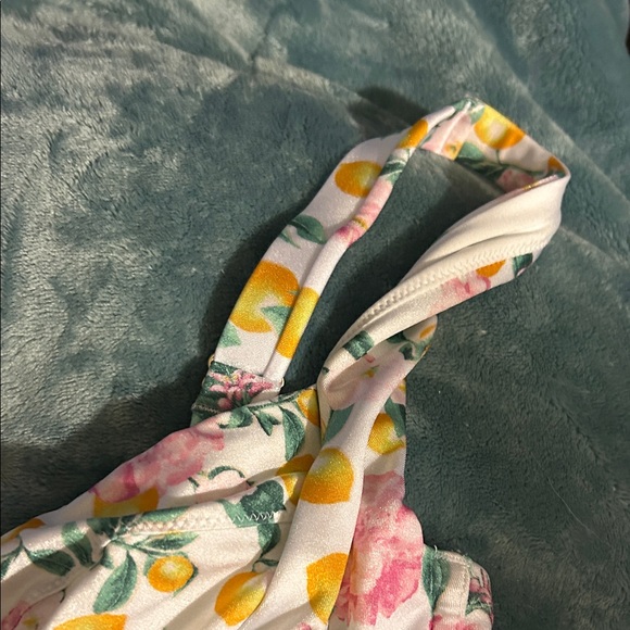 Victoria's Secret Pink and Yellow Floral Bikini Top - Picture 3 of 12